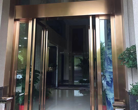 不銹鋼銅門(mén)案例